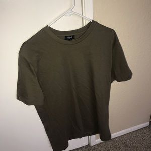 SMALL PLAIN OLIVE GREEN T SHIRT